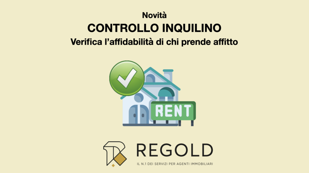 Verifica affidabilità finanziaria e immobiliare inquilino locazione.